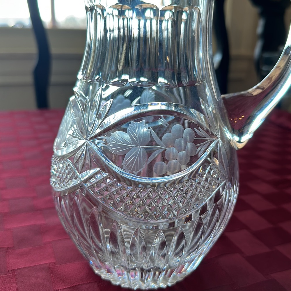Crystal Pitcher - Picture 3 of 3